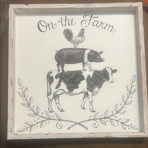 Farmhouse Wall Art with Animals